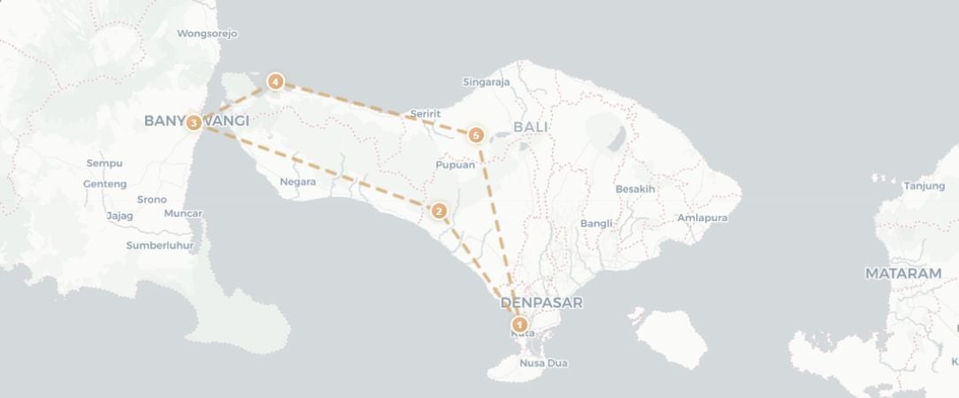 Bali & Java : Voyage entre deux îles - Un circuit privatif inoubliable de 7 nuits entre rizières, volcans, plages sauvages et villages authentiques de l’Est de Java. - Indonésie : Bali & Java