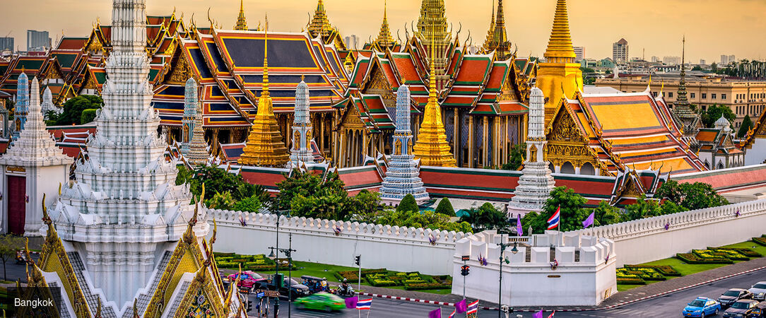 Échappée thaïlandaise entre frénésie urbaine et rivages idylliques - Combiné bonheur en Thaïlande : de 8 à 12 nuits dans le luxe entre Bangkok et Phuket. - Thaïlande : Bangkok & Phuket
