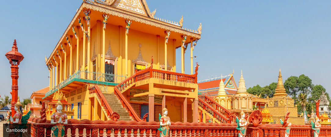 Croisière au fil du Mékong, du Cambodge au Vietnam - Une croisière d'exception de 11 nuits, des temples d'Angkor aux ruelles de Saigon, au fil du Mékong. - Cambodge & Vietnam