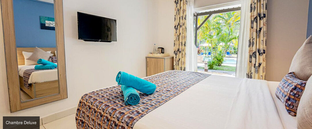 Ôclub Expérience Le Grand Bleu Hôtel & Spa★★★ - Parenthèse tropicale en demi-pension au bord d’un lagon sous le soleil mauricien. - Trou aux Biches, Île Maurice