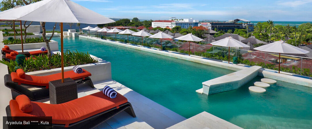 Toute la douceur de Bali en 3 étapes - Combiné de 7, 9, 10, 12, 14, 16 ou 18 nuits, luxe et confort dans la nature magnifique de Bali, entre Kuta, Ubud et Sukawati. - Bali : Kuta, Ubud & Sukawati