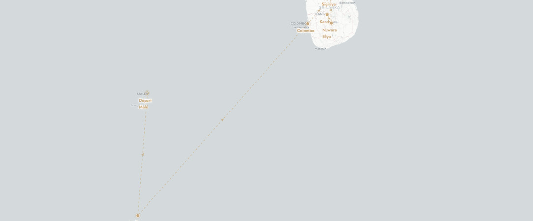 Trésors du Sri Lanka & détente aux Maldives - Circuit privatif de 10 à 17 nuits entre les trésors culturels du Sri Lanka et les bonheurs balnéaires des Maldives. - Sri Lanka & Maldives