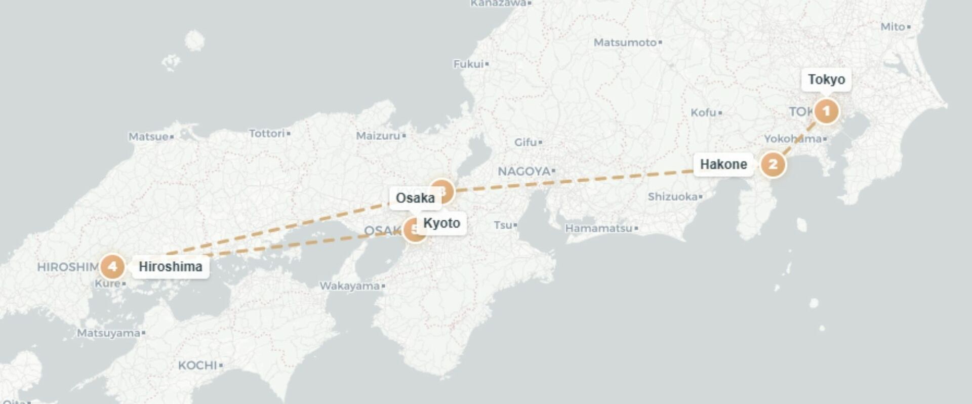 Le Japon sur rails en hôtels 3 et 4 étoiles - Circuit individuel de 11 ou 14 jours en hôtels 3 ou 4*, guides francophones et activités inclus - Japon : Tokyo à Osaka