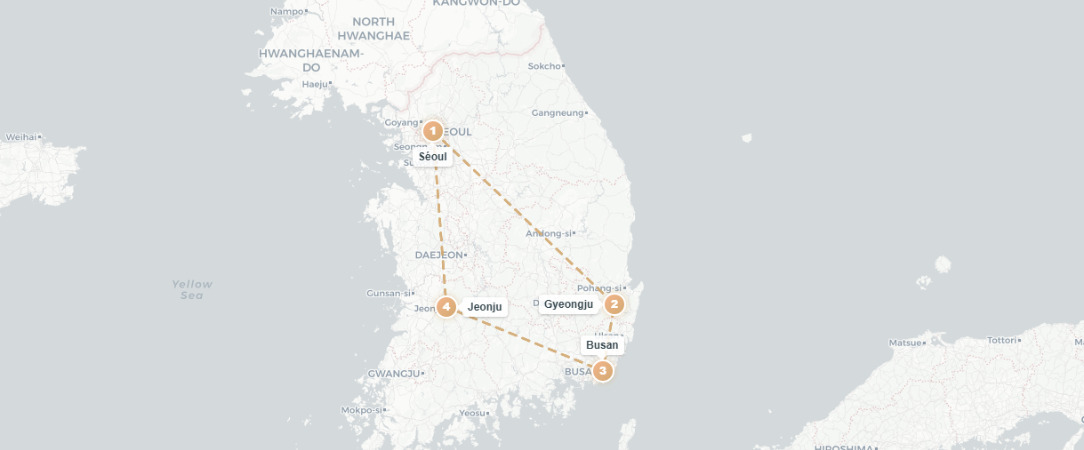 Rêve coréen, entre héritage et mer -  - Corée du Sud : de Séoul à Jeonju
