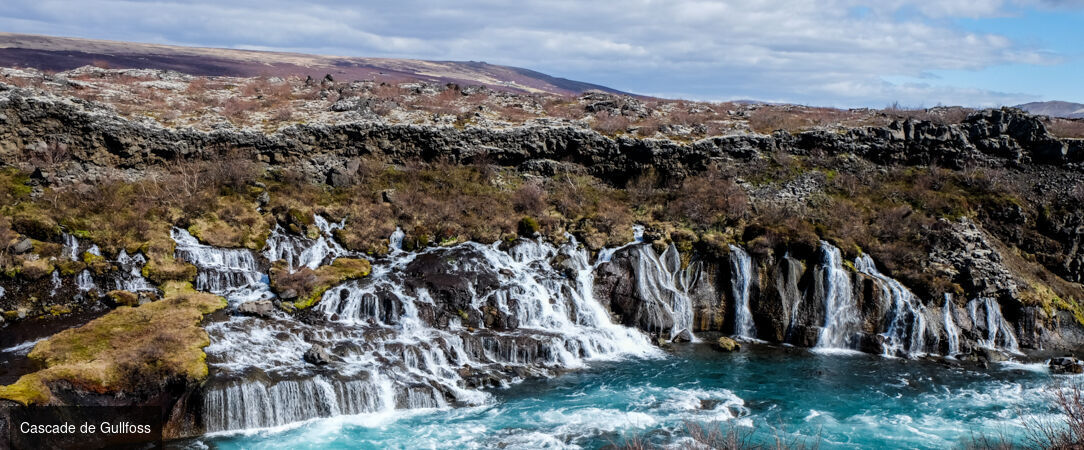 Magie boréale en terres islandaises - Circuit accompagné de 8 jours à la découverte des cascades, glaciers et geysers de l’Islande, avec nuits dédiées à l’observation des aurores boréales. - Islande : Côte Sud & Reykjavik