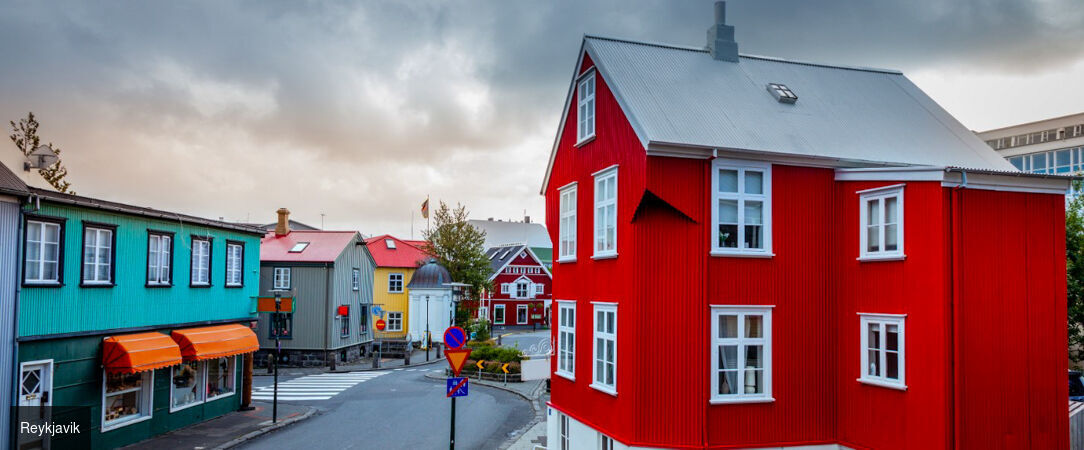 Magie boréale en terres islandaises - Circuit accompagné de 8 jours à la découverte des cascades, glaciers et geysers de l’Islande, avec nuits dédiées à l’observation des aurores boréales. - Islande : Côte Sud & Reykjavik