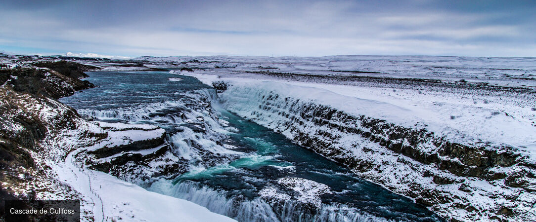 Magie boréale en terres islandaises - Circuit accompagné de 8 jours à la découverte des cascades, glaciers et geysers de l’Islande, avec nuits dédiées à l’observation des aurores boréales. - Islande : Côte Sud & Reykjavik
