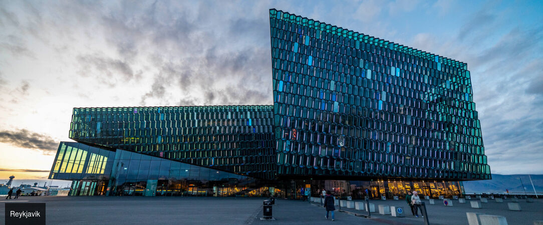 Magie boréale en terres islandaises - Circuit accompagné de 8 jours à la découverte des cascades, glaciers et geysers de l’Islande, avec nuits dédiées à l’observation des aurores boréales. - Islande : Côte Sud & Reykjavik