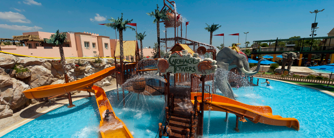 Diar Lemdina Hotel ★★★★ - Adresse tranquille en All Inclusive & voyage dans l’histoire d’une Médina reconstituée à Hammamet, l'idéal pour profiter en famille. - Hammamet, Tunisie