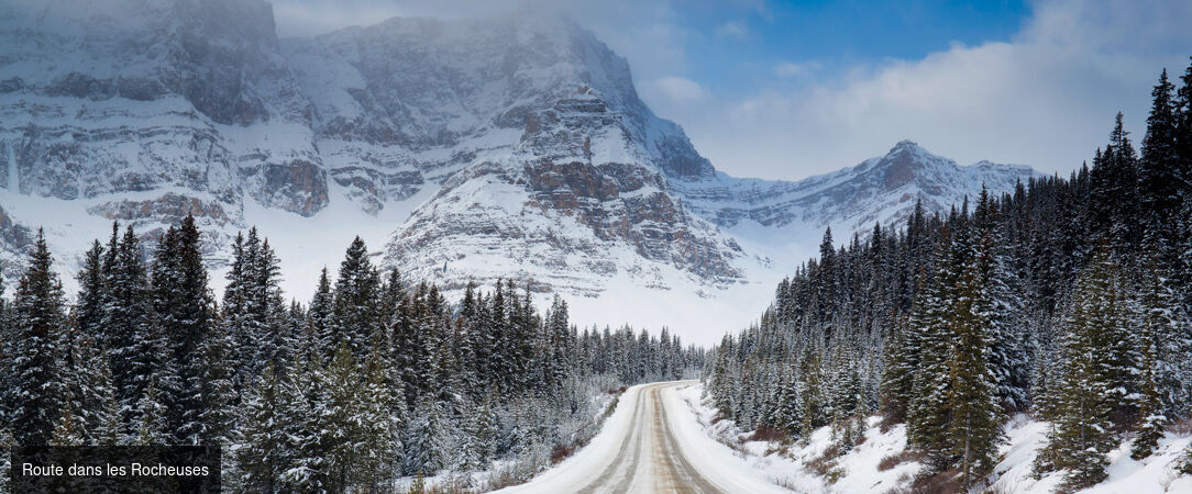 Un hiver dans les Rocheuses - Combiné de 8 jours au cœur des Rocheuses canadiennes, entre Banff et Jasper, pour une immersion hivernale entre nature grandiose, faune sauvage et villages de montagne. - Canada : Calgary, Banff & Jasper
