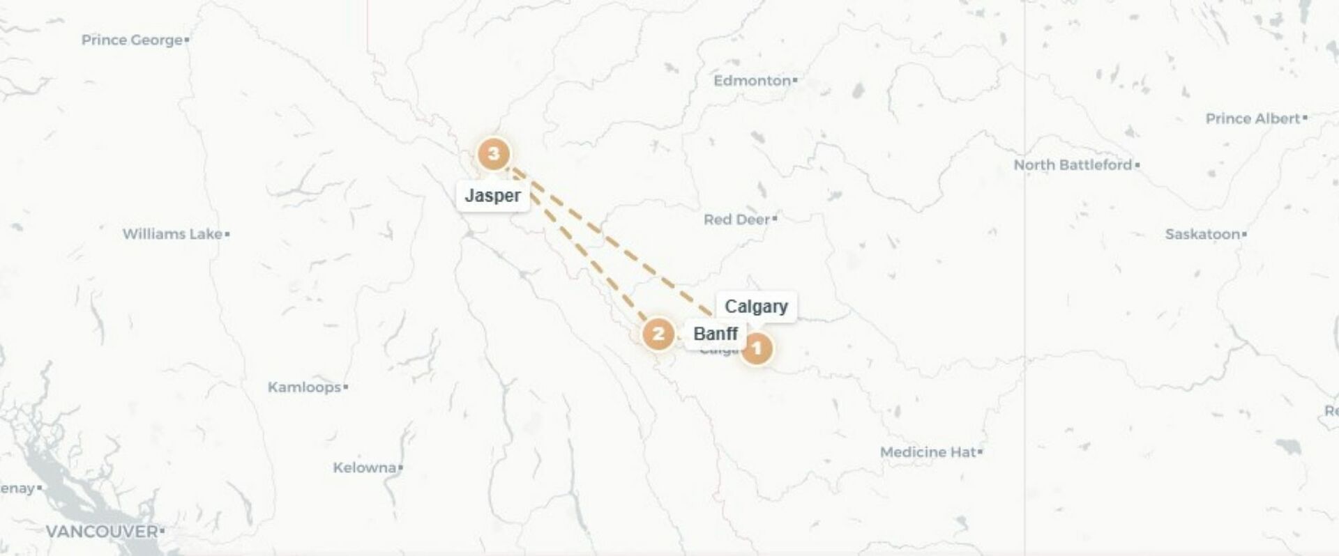 Un hiver dans les Rocheuses -  - Canada : Calgary, Banff & Jasper