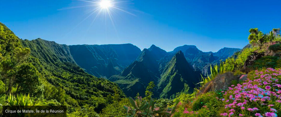 La Réunion & l’Île Maurice, entre sommets et lagons - Combiné de 8 à 10, 12 ou 14 nuits, un voyage magique qui relie deux magnifiques îles : volcans, traditions créoles, lagons turquoise et douceur de vivre. - Île de la Réunion & Île Maurice