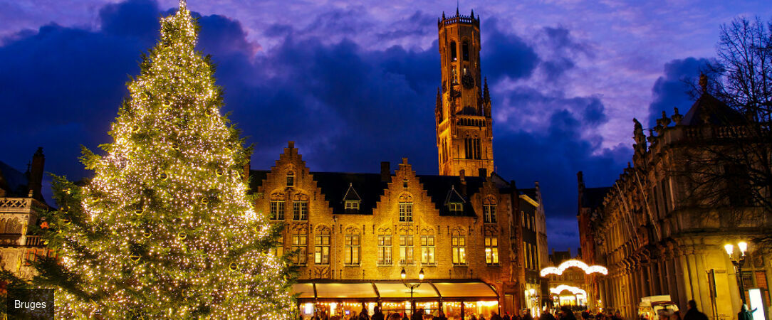 Flandre – Croisière enchantée de Noël - Croisière de 3 nuits dans les Flandres belges, entre Bruges et Gand, au fil des canaux et des marchés de Noël illuminés. - Belgique : Bruges et Gand