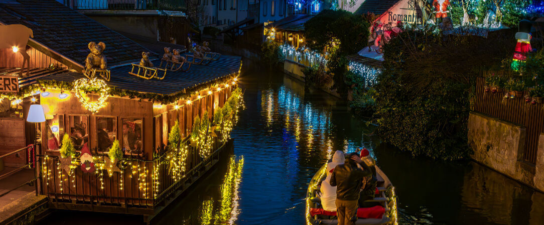 Marchés de Noël sur les canaux d’Alsace -  - Alsace, France