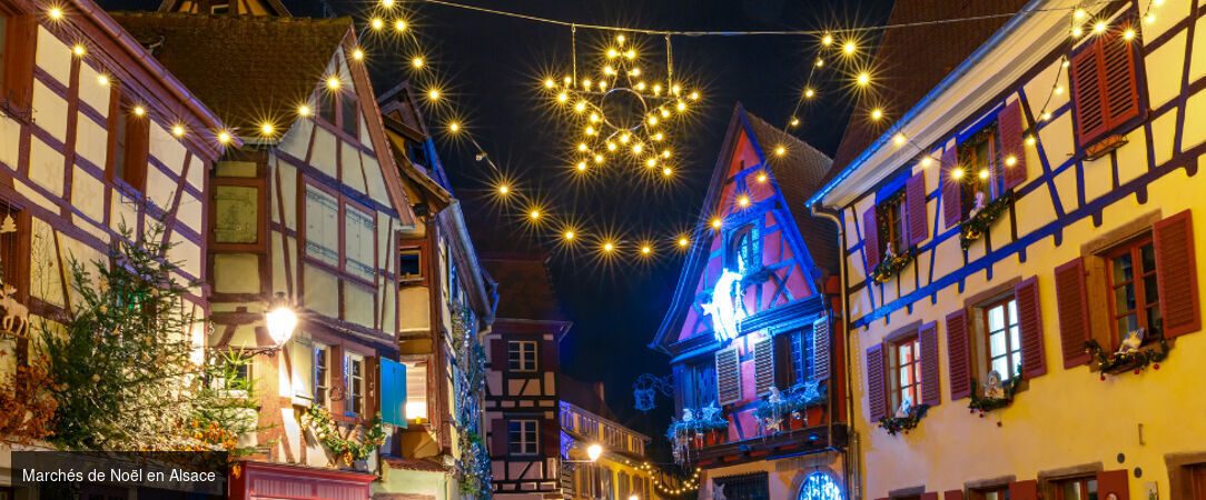 Magie des marchés de Noël et saveurs alsaciennes - Croisière de 3 nuits au départ de Strasbourg à la découverte de la féerie des marchés de Noël de Colmar et de la capitale européenne. - France : Alsace & Strasbourg