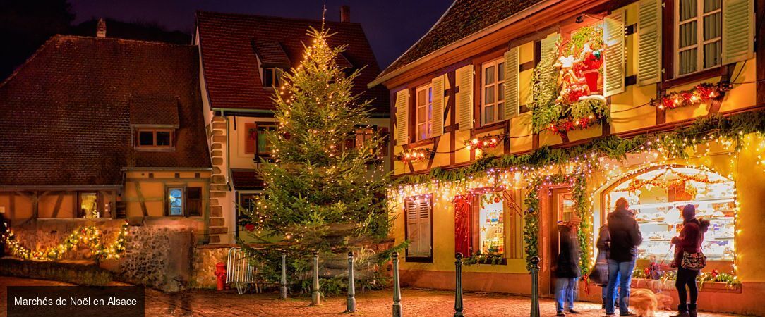 Magie des marchés de Noël et saveurs alsaciennes - Croisière de 3 nuits au départ de Strasbourg à la découverte de la féerie des marchés de Noël de Colmar et de la capitale européenne. - France : Alsace & Strasbourg