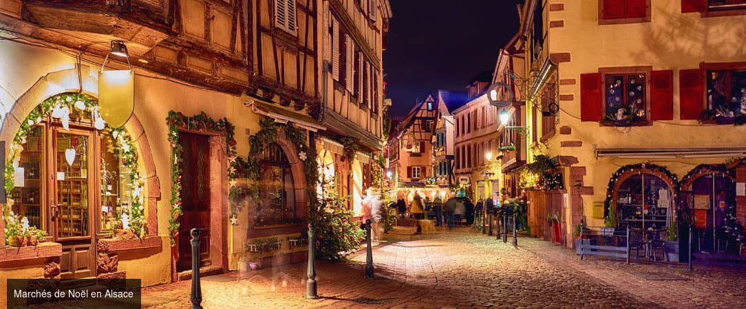 Magie des marchés de Noël et saveurs alsaciennes - Croisière de 3 nuits au départ de Strasbourg à la découverte de la féerie des marchés de Noël de Colmar et de la capitale européenne. - France : Alsace & Strasbourg