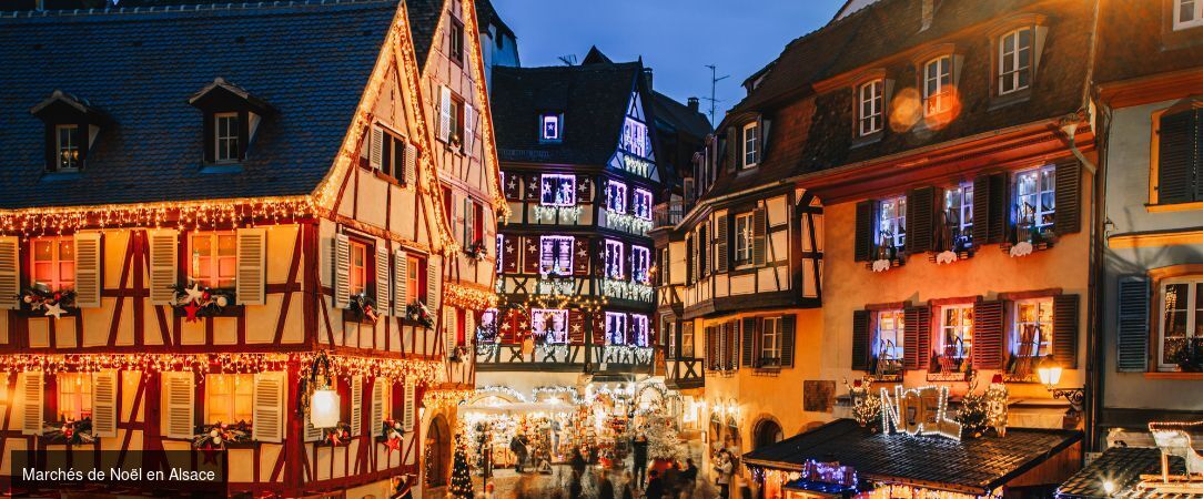 Magie des marchés de Noël et saveurs alsaciennes - Croisière de 3 nuits au départ de Strasbourg à la découverte de la féerie des marchés de Noël de Colmar et de la capitale européenne. - France : Alsace & Strasbourg