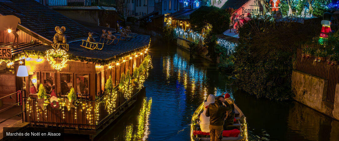 Magie des marchés de Noël et saveurs alsaciennes - Croisière de 3 nuits au départ de Strasbourg à la découverte de la féerie des marchés de Noël de Colmar et de la capitale européenne. - France : Alsace & Strasbourg