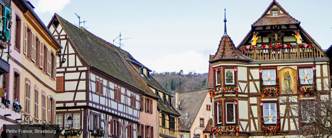 Magie des marchés de Noël et saveurs alsaciennes - Croisière de 3 nuits au départ de Strasbourg à la découverte de la féerie des marchés de Noël de Colmar et de la capitale européenne. - France : Alsace & Strasbourg