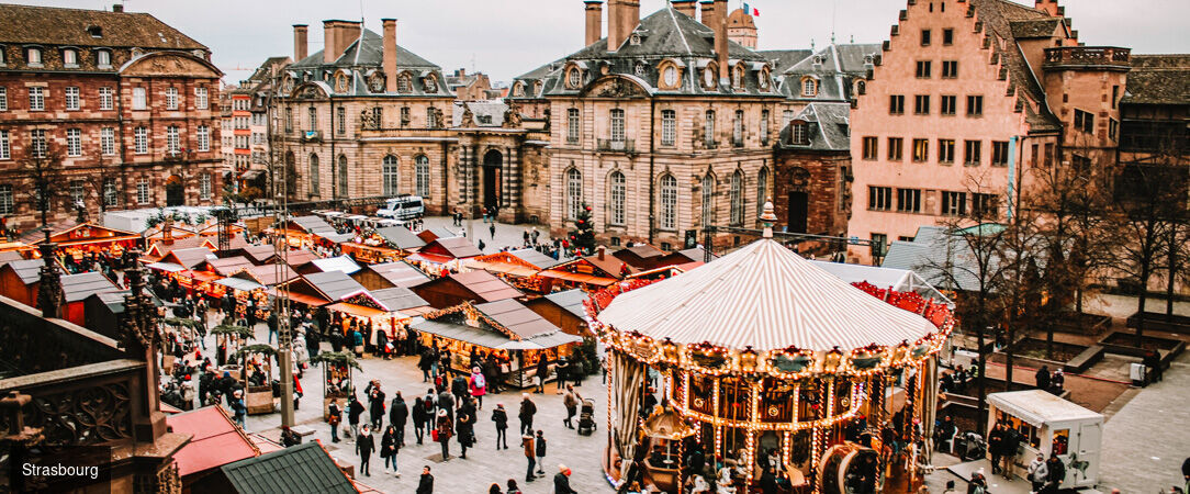 Magie des marchés de Noël et saveurs alsaciennes - Croisière de 3 nuits au départ de Strasbourg à la découverte de la féerie des marchés de Noël de Colmar et de la capitale européenne. - France : Alsace & Strasbourg