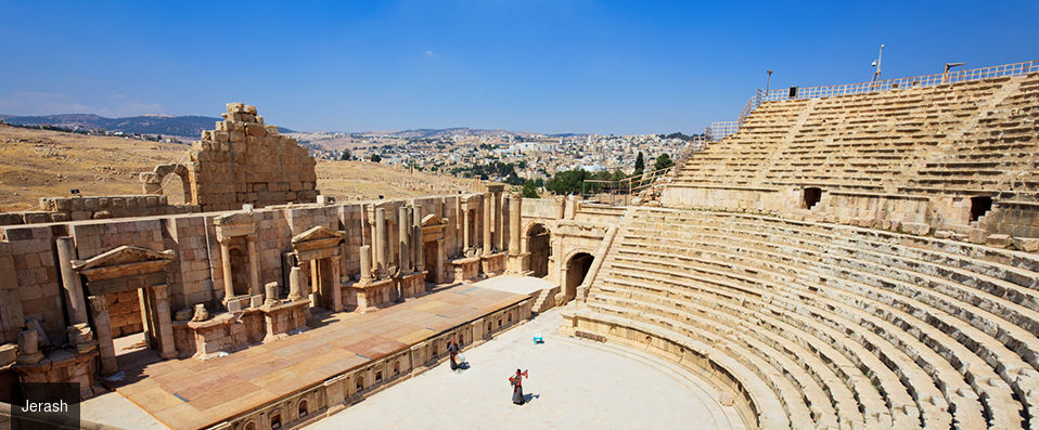 À la découverte de la Jordanie en 4* et 5* - Circuit privatif de 7 ou 8 nuits à la découverte des icônes jordaniennes, des hauts lieux bibliques à Pétra, jusqu’aux étendues grandioses du Wadi Rum. - Jordanie : Amman, Pétra & Wadi Rum
