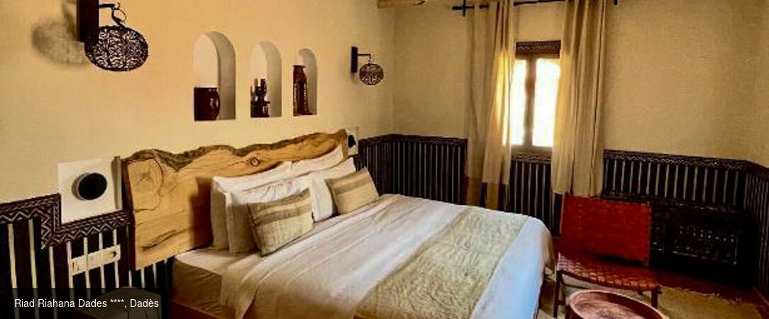 Escapade marocaine, de Marrakech au Sahara - Circuit privatif de 7 nuits, de Marrakech aux dunes dorées de Merzouga, entre kasbahs, vallées, palmeraies et nuit sous les étoiles. - Maroc : Marrakech, Ouarzazate & Sahara