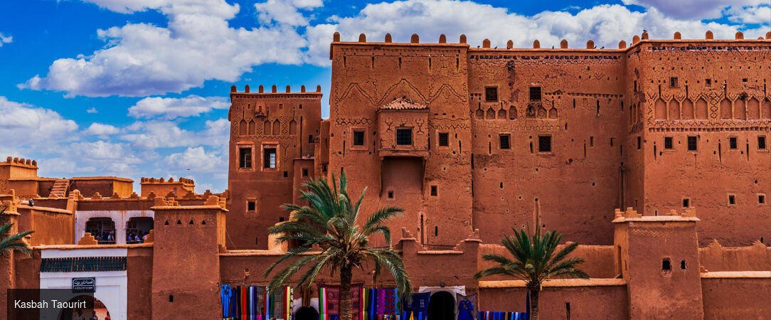 Escapade marocaine, de Marrakech au Sahara - Circuit privatif de 7 nuits, de Marrakech aux dunes dorées de Merzouga, entre kasbahs, vallées, palmeraies et nuit sous les étoiles. - Maroc : Marrakech, Ouarzazate & Sahara