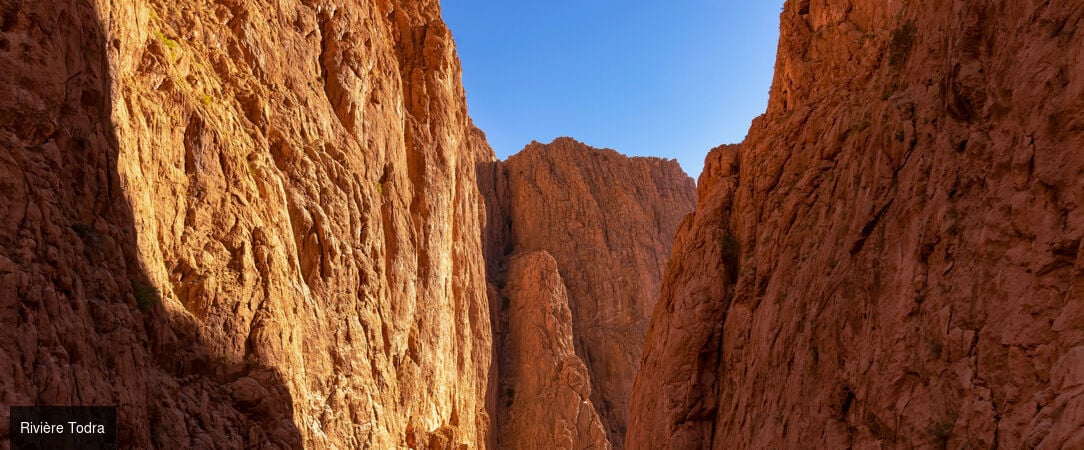 Escapade marocaine, de Marrakech au Sahara - Circuit privatif de 7 nuits, de Marrakech aux dunes dorées de Merzouga, entre kasbahs, vallées, palmeraies et nuit sous les étoiles. - Maroc : Marrakech, Ouarzazate & Sahara