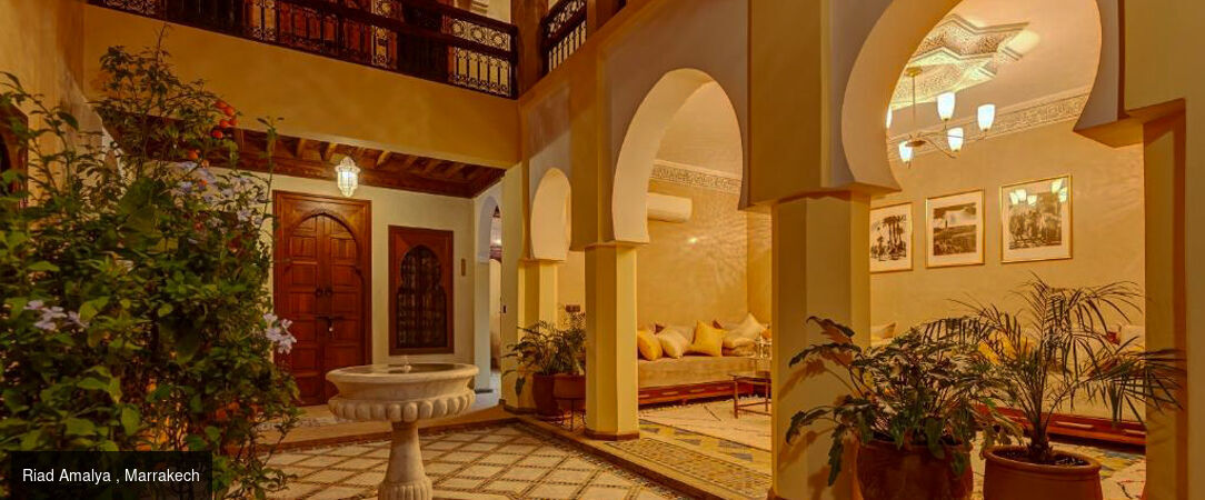 Escapade marocaine, de Marrakech au Sahara - Circuit privatif de 7 nuits, de Marrakech aux dunes dorées de Merzouga, entre kasbahs, vallées, palmeraies et nuit sous les étoiles. - Maroc : Marrakech, Ouarzazate & Sahara
