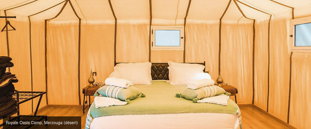 Escapade marocaine, de Marrakech au Sahara - Circuit privatif de 7 nuits, de Marrakech aux dunes dorées de Merzouga, entre kasbahs, vallées, palmeraies et nuit sous les étoiles. - Maroc : Marrakech, Ouarzazate & Sahara