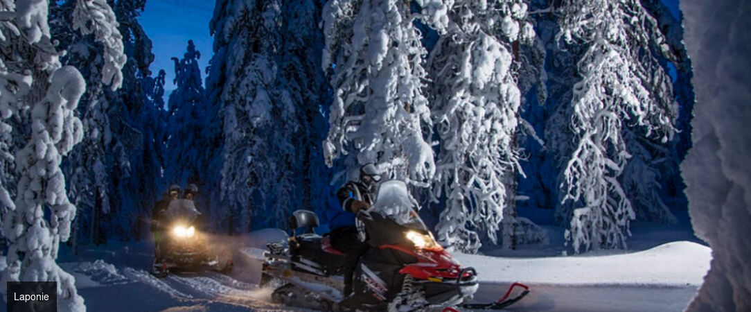 Laponie : séjour féerique à Levi - Séjour féérique de 4 à 6 nuits à Levi entre motoneige, chiens de traîneaux et aurores boréales en Laponie finlandaise. - Finlande : Levi, Laponie