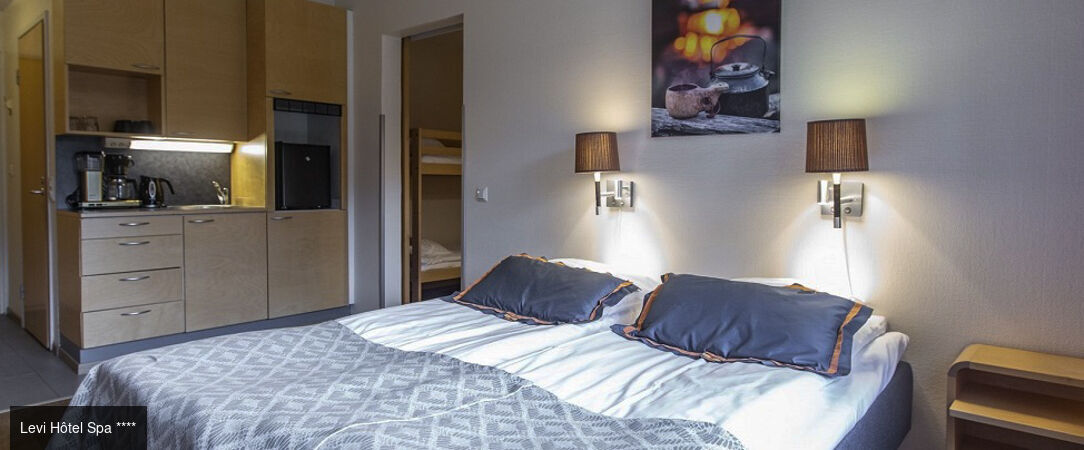 Laponie : séjour féerique à Levi - Séjour féérique de 4 à 6 nuits à Levi entre motoneige, chiens de traîneaux et aurores boréales en Laponie finlandaise. - Finlande : Levi, Laponie