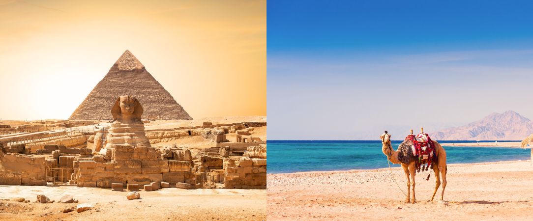 L'Égypte en 2 temps - Combiné de 9 nuits entre Hurghada et Le Caire : des douceurs de la mer Rouge à la grandeur éternelle des pyramides de Gizeh. - Égypte : Hurghada & Le Caire