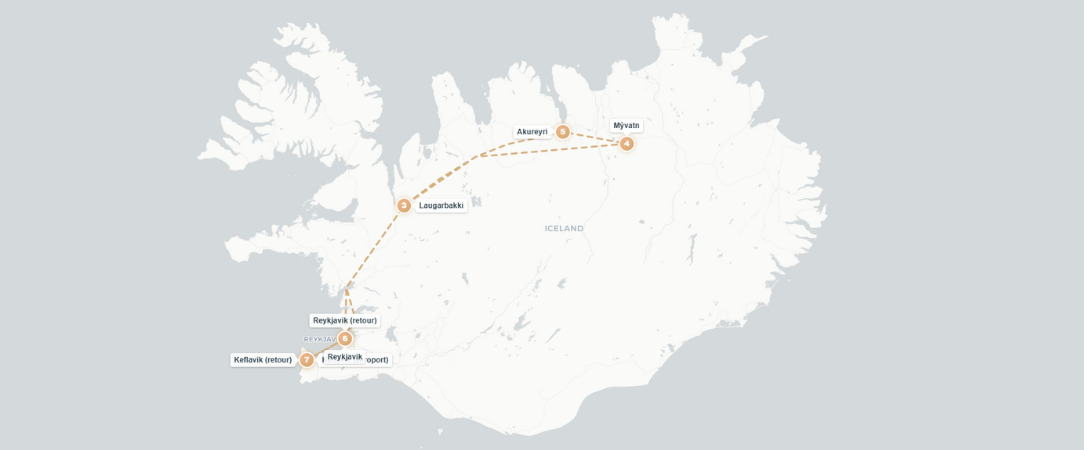 Islande : sources chaudes et routes arctiques -  - Islande : de Reykjavik au Akureyri