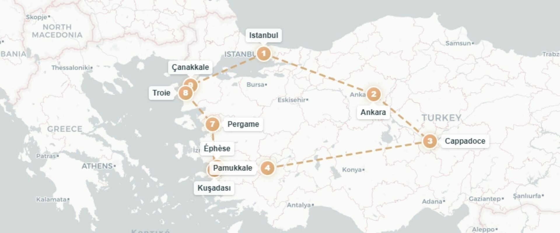 Le meilleur de la Turquie d'Istanbul à la mythique ville de Troie - Circuit de 9 nuits à la découverte des plus grands trésors de la Turquie, d’Istanbul à la mythique Troie, entre sites antiques, paysages spectaculaires et héritage impérial. - Turquie : Istanbul, Cappadoce & Troie