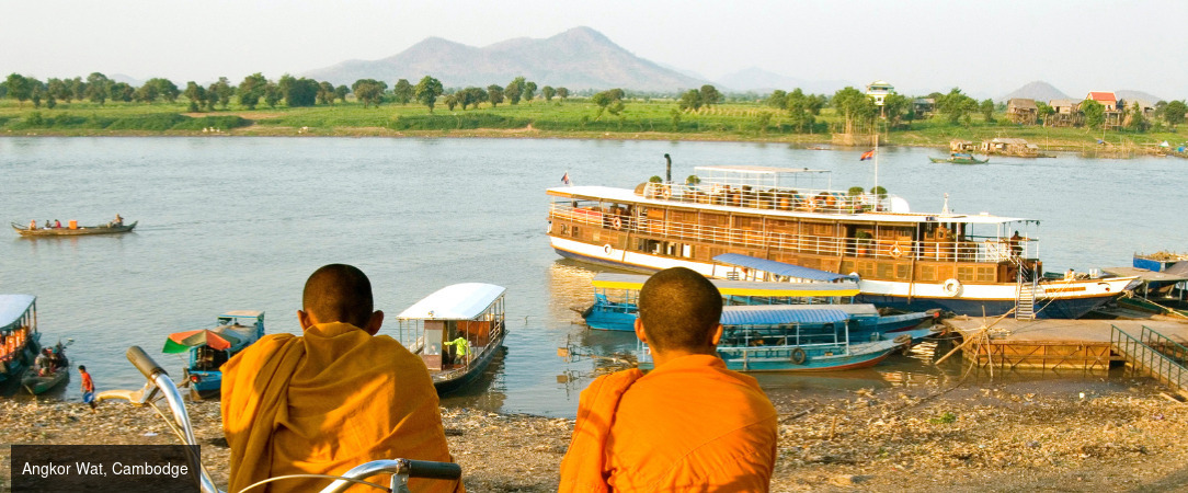 Du delta du Mékong aux temples d’Angkor - Croisière de 12 nuits de Hô Chi Minh-Ville à Siem Reap, entre villages flottants, pagodes, marchés animés et splendeurs khmères d’Angkor. - Vietnam & Cambodge