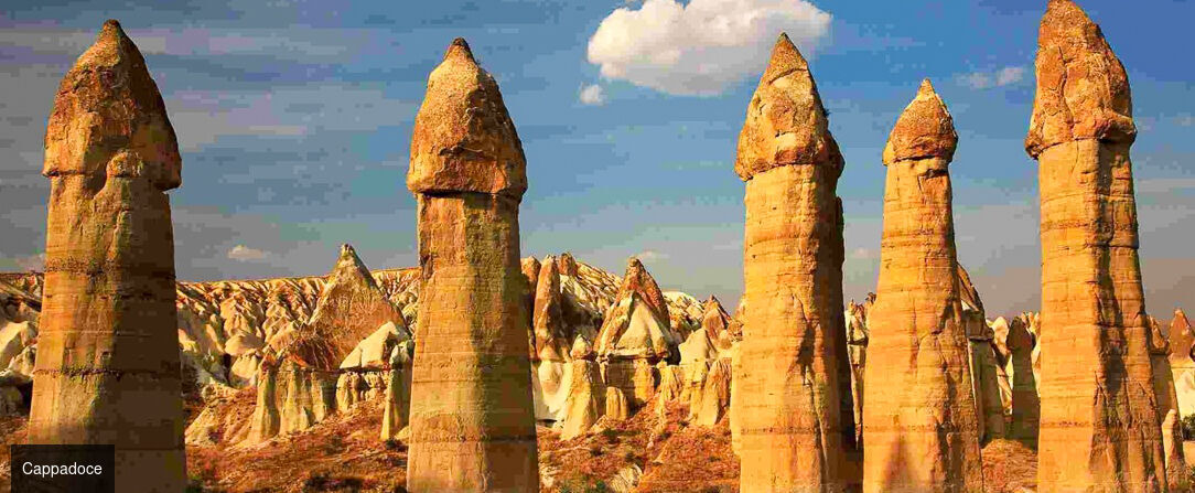 Échappée belle d'Istanbul à la Cappadoce - Circuit de 5 nuits, une échappée envoûtante en Turquie, des merveilles culturelles d’Istanbul aux beautés naturelles de Cappadoce. - Turquie