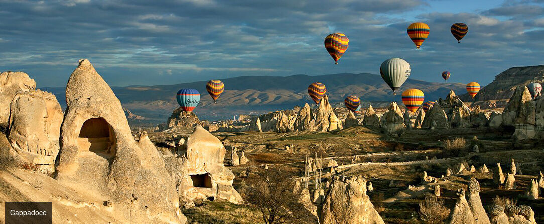 Échappée belle d'Istanbul à la Cappadoce - Circuit de 5 nuits, une échappée envoûtante en Turquie, des merveilles culturelles d’Istanbul aux beautés naturelles de Cappadoce. - Turquie