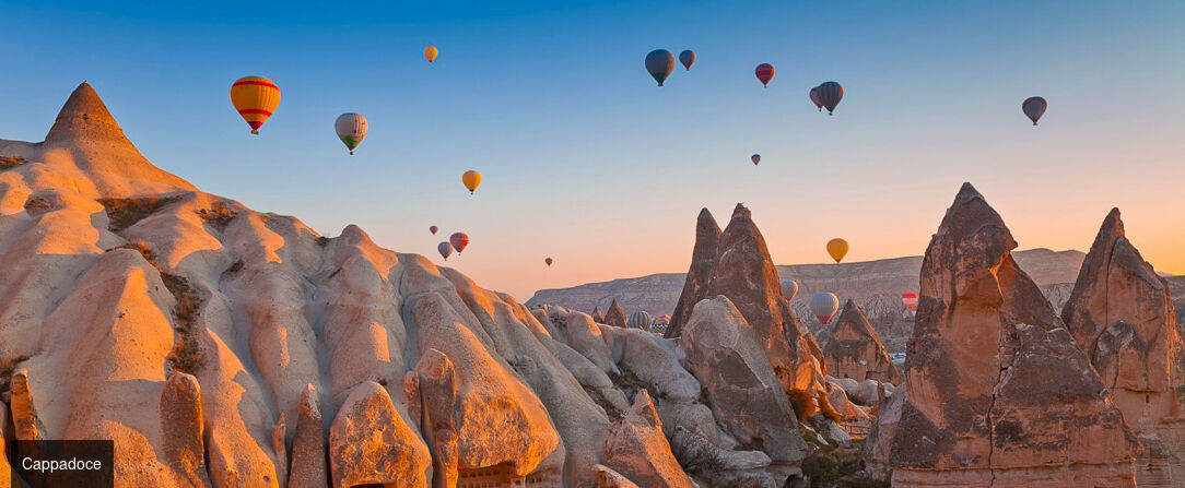 Échappée belle d'Istanbul à la Cappadoce - Circuit de 5 nuits, une échappée envoûtante en Turquie, des merveilles culturelles d’Istanbul aux beautés naturelles de Cappadoce. - Turquie