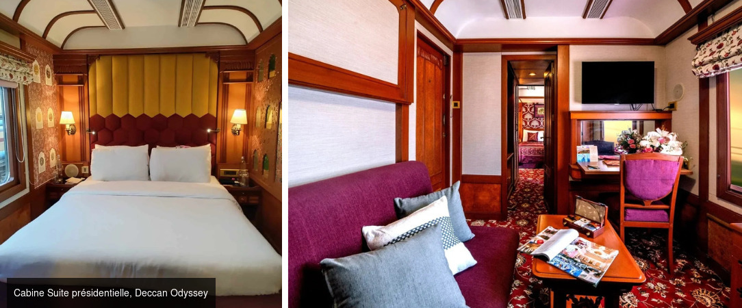 L’Inde majestueuse à bord du luxueux train Deccan Odyssey - Circuit à bord du légendaire train Deccan Odyssey, entre palais, temples et cités mythiques, pour une immersion luxueuse au cœur de l’âme indienne - Inde : de Delhi à Orchha