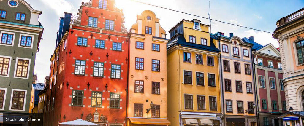 Les capitales scandinaves en train et en croisière - Circuit de 7 nuits en train et en croisière : les trois capitales nordiques, la nature norvégienne et le charme de la Suède. - Scandinavie : Copenhague, Oslo, Stockholm