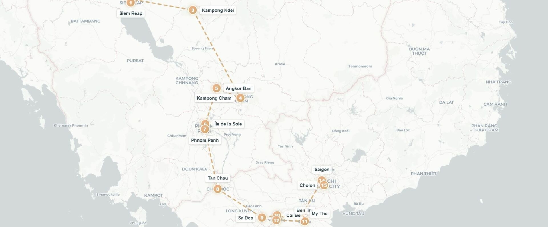 Croisière gastronomique au fil du Mékong - Croisière gastronomique de 11 nuits entre les temples d’Angkor, le Mékong authentique et la découverte de Saïgon, la Cheffe Stéphanie Le Quellec vous invite ! - Cambodge & Vietnam : de Siem Reap à Saïgon