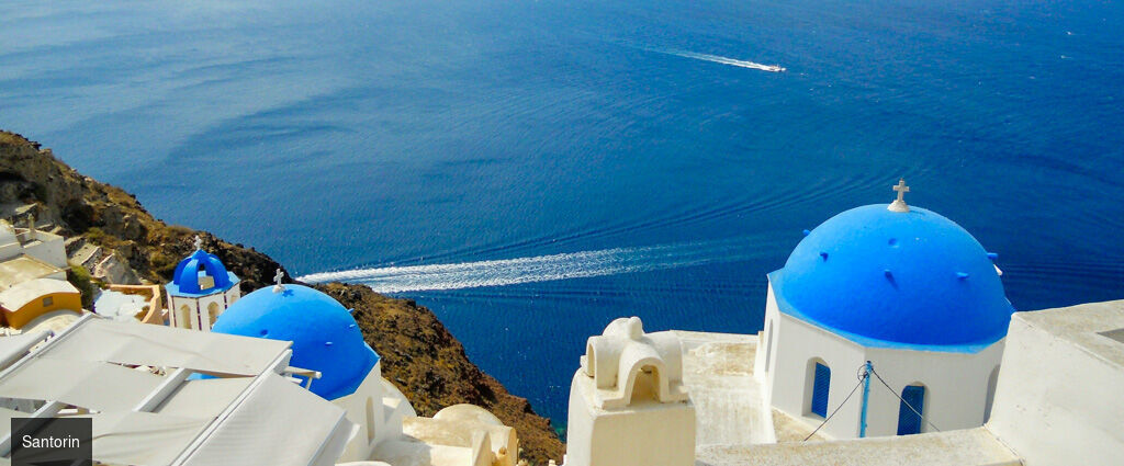 Joyaux emblématiques des Cyclades -  - Grèce : Santorin, Mykonos, Naxos