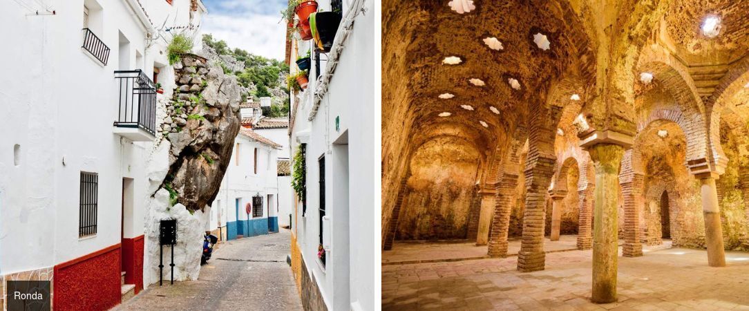 Palais et Villages Blancs sous le soleil d'andalousie -  - Andalousie : Malaga, Séville