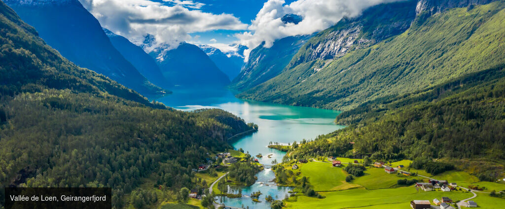 Croisière entre fjords et mythes, l'absolue Norvège - Croisière de 10 nuits dans les fjords norvégiens : un voyage majestueux entre montagnes, cascades, villages côtiers & légendes scandinaves, du 12 au 22 juin 2026. - Norvège : Bergen, Tromsø, Cap Nord