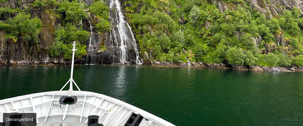 Croisière entre fjords et mythes, l'absolue Norvège - Croisière de 10 nuits dans les fjords norvégiens : un voyage majestueux entre montagnes, cascades, villages côtiers & légendes scandinaves, du 12 au 22 juin 2026. - Norvège : Bergen, Tromsø, Cap Nord