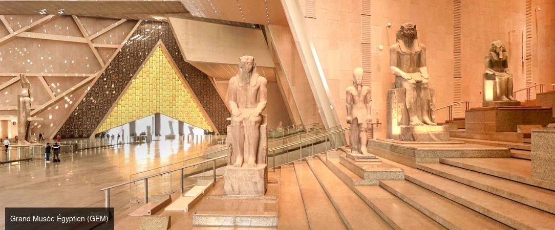 L'Égypte et la Mer Rouge - Circuit groupé de 11 nuits entre sites pharaoniques majeurs, croisière sur le Nil et séjour balnéaire en All Inclusive sur les plages de la mer Rouge. - Égypte : Le Caire, le Nil & Hurghada