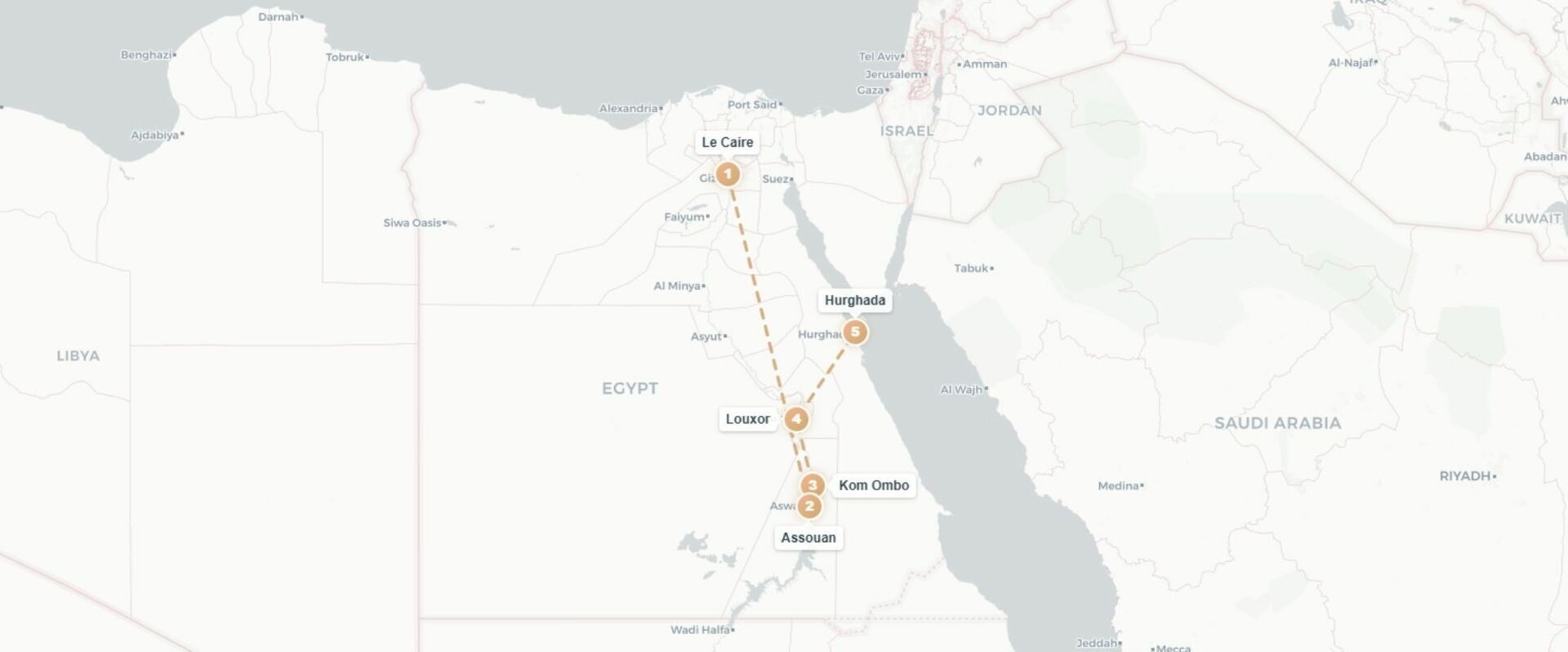 L'Égypte et la Mer Rouge -  - Égypte : Le Caire, le Nil & Hurghada