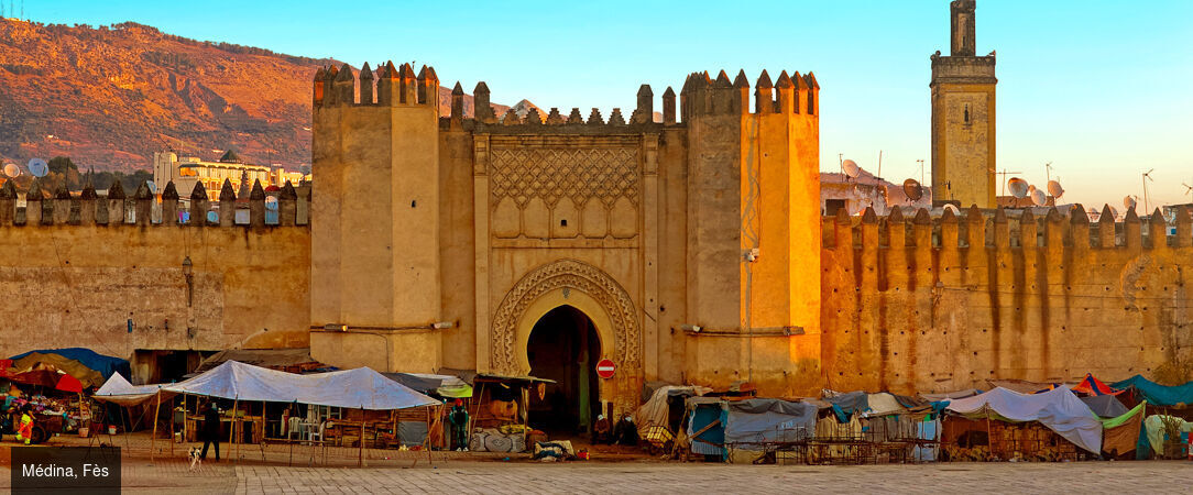 Villes impériales & splendeurs du Maroc - Jet Tours Signature - Circuit de 7 nuits à la découverte des villes impériales, entre médinas classées, vestiges antiques et paysages du Moyen Atlas. - Maroc : Marrakech, Fès & Casablanca